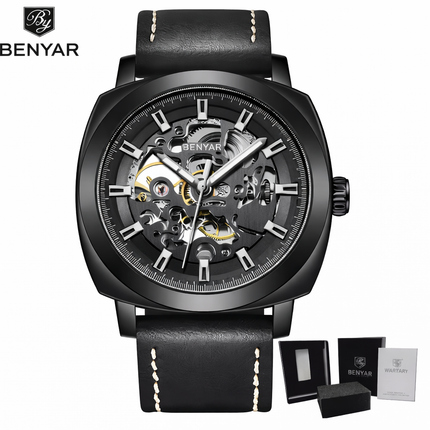 Benyar Elegance Herrenuhr – Luxuriöse Präzisionsuhr 