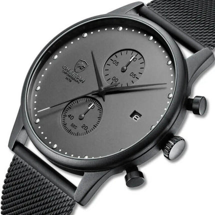 William Elegance Minimalistische Herrenuhr – Italienisches Design &amp; hochwertiger Edelstahl