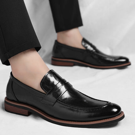 Montovani Penny-Loafer aus Leder