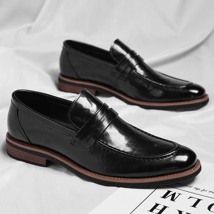Montovani Penny-Loafer aus Leder