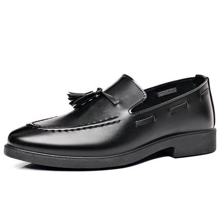 Valente Leder-Quasten-Loafer