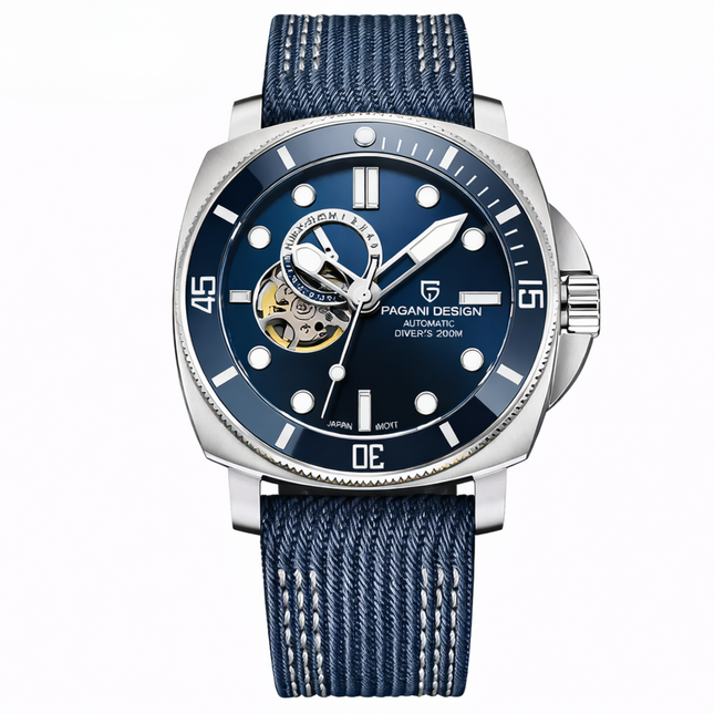 Seltene Pagani Automatikuhr – Luxuriöse mechanische Herrenuhr 