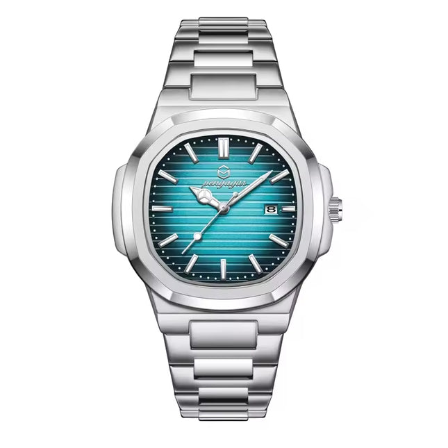 Poedagar Nautilus Stahl 40 mm – Italienische Luxus-Herrenuhr