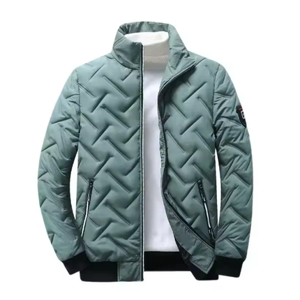 StreetCore 2025 Koreanische Winter-Steppjacke für Herren – Winddichter Thermomantel 
